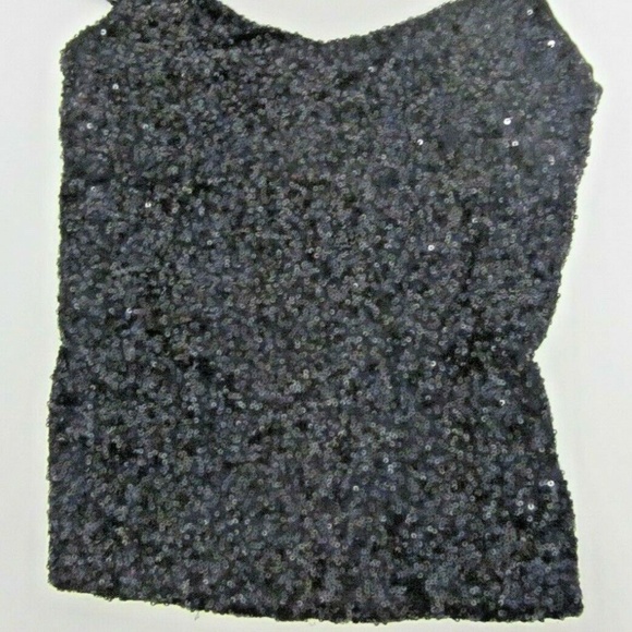 Size XS Black Sequins Tank - Picture 2 of 7